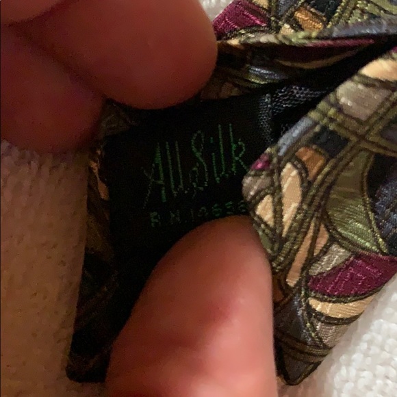 Enrico Capucci Dark Green Tie - Picture 5 of 6